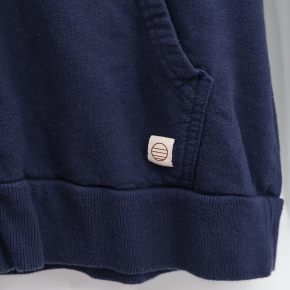 Marine Layer Afternoon Hoodie Mens M Navy Full Zip Classic Staple Casual Weekend - Picture 9 of 16